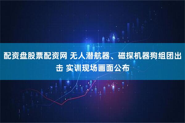 配资盘股票配资网 无人潜航器、磁探机器狗组团出击 实训现场画面公布